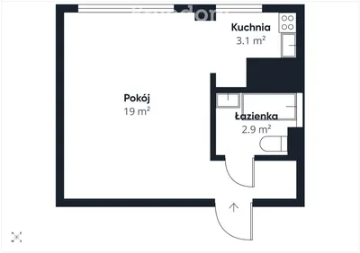 Kawalerka do wynajęcia, 26 m² Katowice, Ligocka - miniatura 3