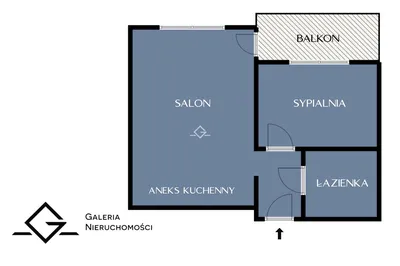 Wynajmę Mieszkanie Gdańsk - 45,41 m² - miniatura 2