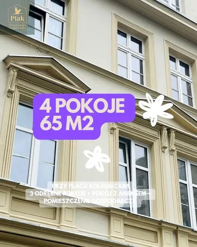 Wynajmę Mieszkanie Poznań - 65 m²