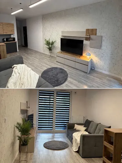 NOWY APARTAMENT metro autobus WSZYSTKO W CENIE najmu FV VAT Marywilska - miniatura 3