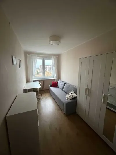 Umeblowany, gotowy do wprowadzenia przytulny pokój 11 m² Gdańsk Zaspa