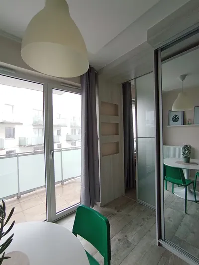 Kawalerka z osobną sypialnią 27mkw Różanka Wrocław - miniatura 3