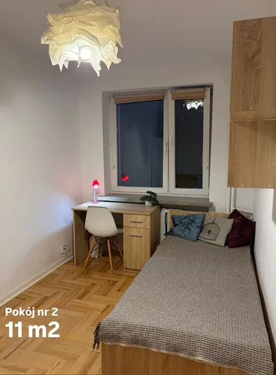 Pokój 1osobowy w mieszkaniu 4pokojowym - blisko centrum, wolne od dziś - miniatura 3
