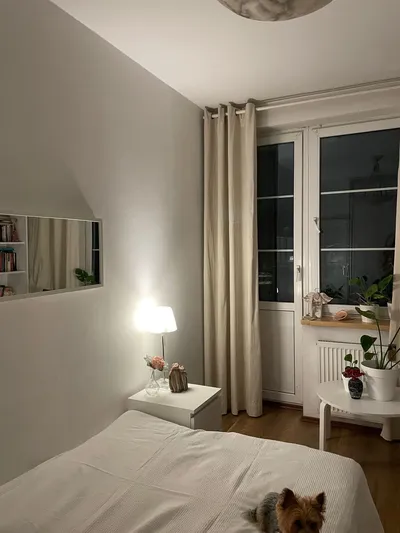 Piękny pokój z balkonem w mieszkaniu bez współlokatora 80% czasu - miniatura 4