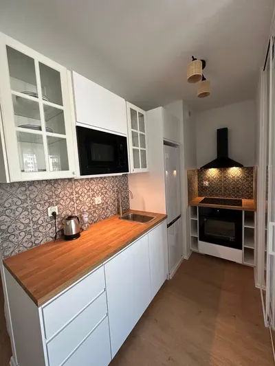 Nowe, stylowe dwupokojowe mieszkanie z panoramicznym widokiem | 28 m² + duża loggia | Pierwsi lokatorzy | Kraków, ul. Podedworze | English version - miniatura 4