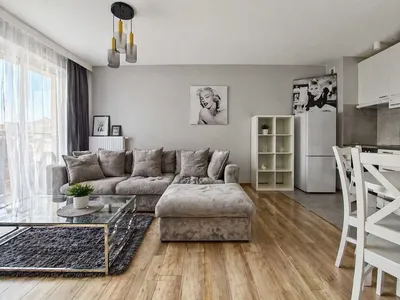 Wynajmę umeblowane mieszkanie 4 pokoje, 3 sypialnie, garaż, 2 łazienki, balkon, Nowe osiedle Ursus Factory 4 - miniatura 2