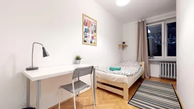 Pokój 1-osobowy, Grójecka 122, parking, obok WUM, bezpośrednio - miniatura 4