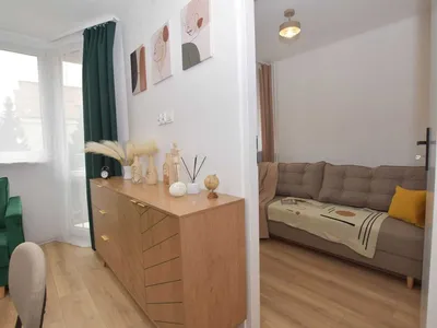 Nowe mieszkanie oddzielna sypialnia balkon Dąbrowskiego centrum Politechnika 5min - miniatura 2