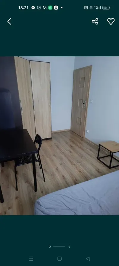 Pokój jednoosobowy centrum apartamentowiec - miniatura 4