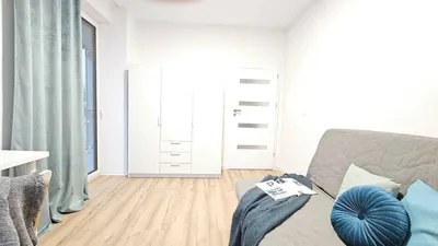 Od ZARAZ, pokój z dużym balkonem, NOWE budownictwo, garaż, internet - miniatura 3