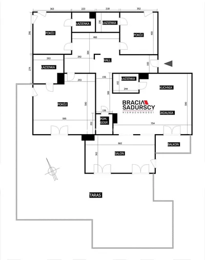 Penthouse / taras / 4 miejsca postojowe - miniatura 3