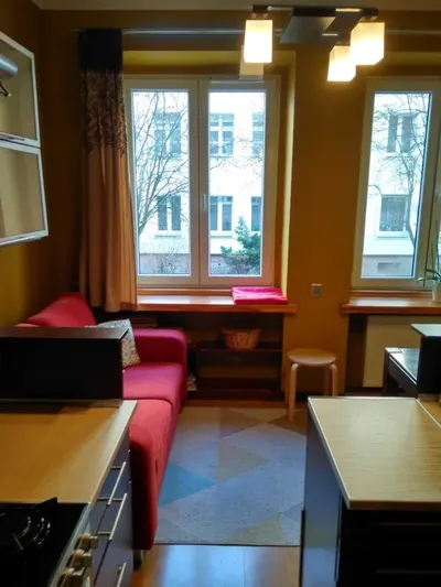 Mieszkanie / Duża kawalerka z kuchnią w aneksie przy parku (Łękno, Szczecin) - miniatura 2