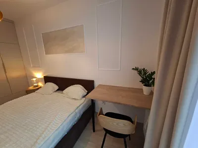 Do wynajęcia stylowe 2-pokojowe mieszkanie premium | Ciesielskiego | Klimatyzacja | Balkon - miniatura 3