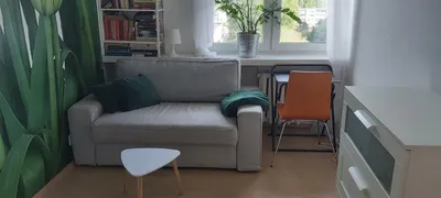 Pokój w 3 pokojowym mieszkaniu na 8 piętrze. Wszystko umeblowane. Kuchnia i łazienka wyposażona. Zielona, spokojna okolica i blisko centrum. - miniatura 4