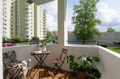 Pokój 1 os. z balkonem - wolny od zaraz - 5 min. do metra Służew - Mokotów - ul. Batuty. - miniatura 2