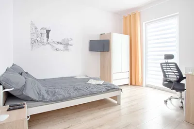 Lake&City - komfortowy pokój 1-os 13 m2 w Gdańsk Osowa