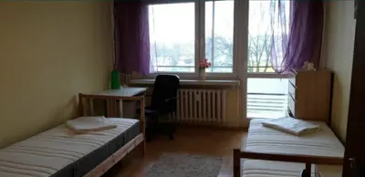 Pokoj dla pary dwuosobowy jednoosobowy Bronowice balkon - miniatura 5