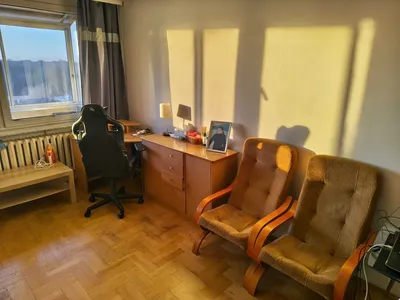 Wyposażony pokój z balkonem i widokiem na Kraków