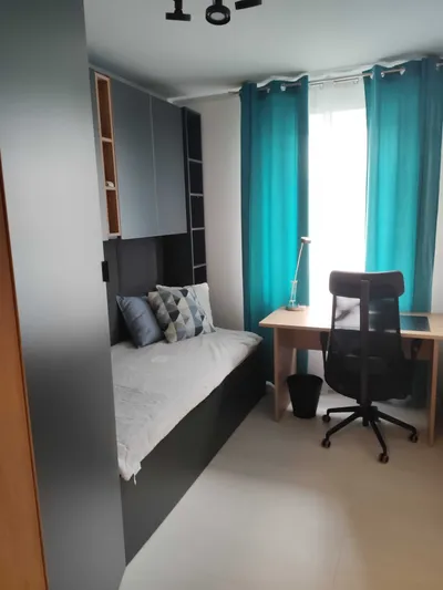 Ligota, blisko ŚUM - pokój/wynajem, nowoczesny, wysoki standard, dla studenta/studentki + możliwe miejsce w garażu - miniatura 4
