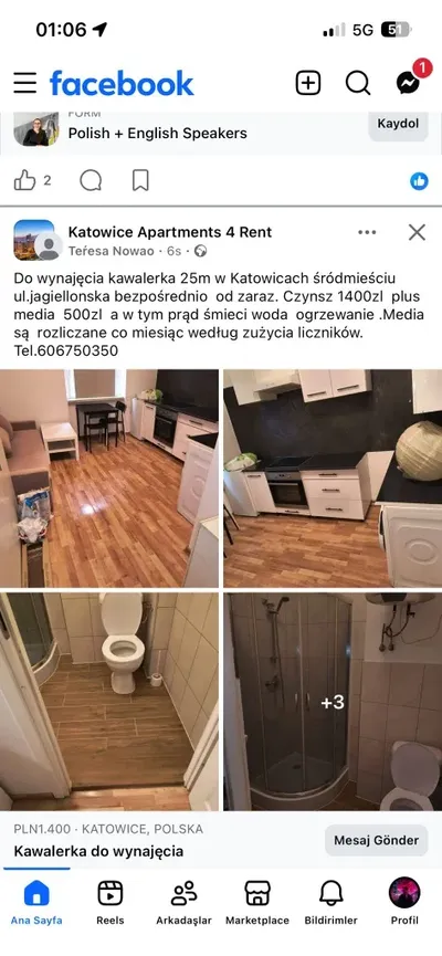 Kawalerka do wynajęcia