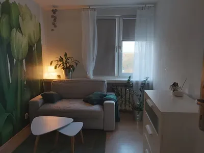 Pokój w 3 pokojowym mieszkaniu na 8 piętrze. Wszystko umeblowane. Kuchnia i łazienka wyposażona. Zielona, spokojna okolica i blisko centrum. - miniatura 2