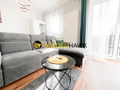 2 pokoje, Kamienica Nowa, Langiewicza 27 , balkon od strony patio, najem na min. 6 miesięcy - miniatura 2