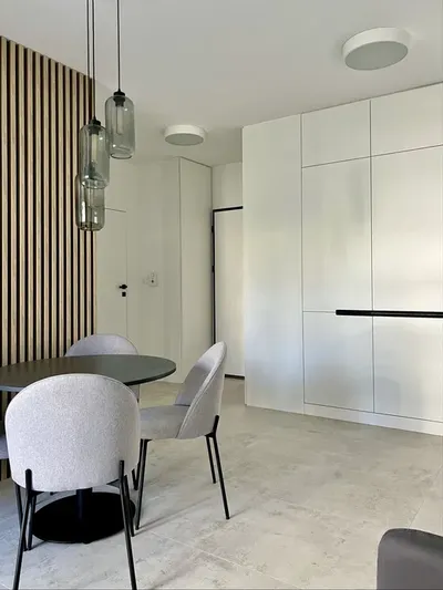 Designerski apartament 40 m² | Metro M2 – 5 min | Garaż | Klimatyzacja - miniatura 4