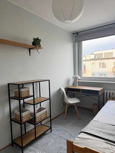 Pokój na wynajem dla KOBIETY w mieszkaniu 3 pokojowym Gdańsk Żabianka - miniatura 3