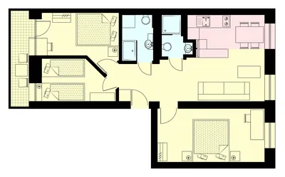 Wynajmę mieszkanie 65m2, Kazimierz Józefa, 3 pok + salon, 1 piętro, balkon, centralne zapraszam //English below - miniatura 2