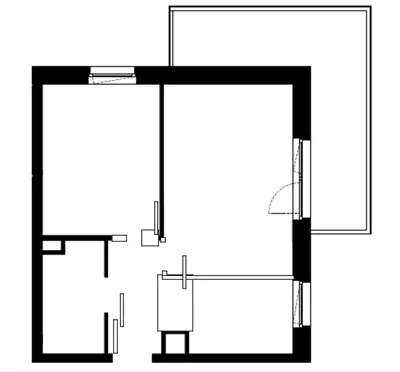 REZERWACJA**Nowe mieszkanie JAR 40m2, 2 pokoje, oddzielna kuchnia, garaz,mega balkon - miniatura 5
