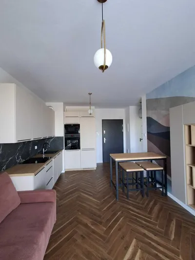 Wynajmę nowoczesną kawalerkę ( 36,64m²)z wydzieloną sypialnia i garażem podziemnym w Lublinie -ul.Garbarska - miniatura 2