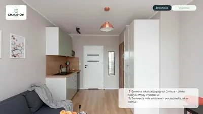 Kawalerka z balkonem na wynajem ul. Golisza - miniatura 2
