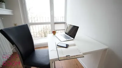 RENTAROOM.PL ENG RUS duży pokój z balkonem Manufaktura ul.Zachodnia - miniatura 3