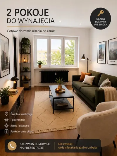 Mieszkanie 2 pokoje Myslowice