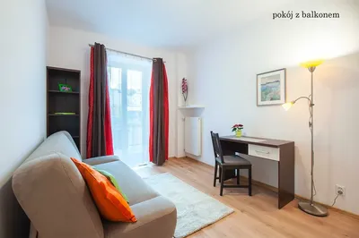 PROMOCJA! Duży pokój 1-osobowy Z BALKONEM, ul. Koszykowa / metro Politechnika - miniatura 2