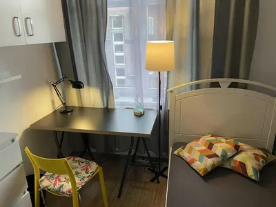 Przytulny pokój w trzyosobowym mieszkaniu