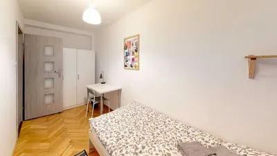 Pokój 1-osobowy, Grójecka 122, parking, obok WUM, bezpośrednio - miniatura 5