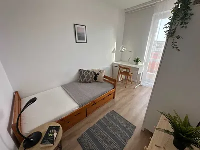 Przytulny pokój z balkonem, szybki dojazd do centrum, Winogrady, Kampus, UAM