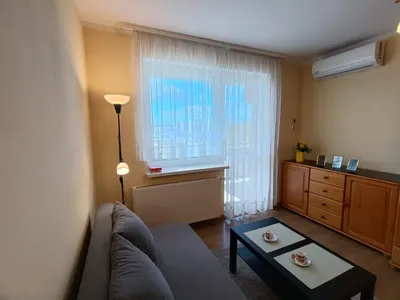 Wynajem, mieszkanie 38m2 (osobna sypialnia) Górzyskowo, umeblowane, klimatyzacja, winda - miniatura 2