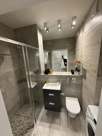 Osiedle Paryskie,38m2.,2pok,balkon,apartament,ochrona 24h,po remoncie. - miniatura 5
