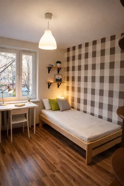 Pokój z balkonem, Sowińskiego 7, blisko centrum, WiFi, wolny od zaraz - miniatura 3