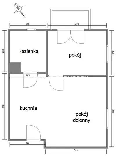 2pokojowe mieszkanie! okolice ul Wodnej! - miniatura 2