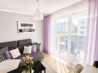 Słoneczne mieszkanie 2 pokoje, 36 m2 | Wrotków - Wolińskiego 17 | balkon | miejsce postojowe | kom. lokatorska - miniatura 2