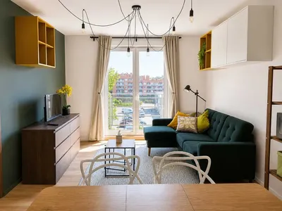 Nowoczesne 2-pokojowe mieszkanie 42 m² | balkon | winda | garaż | Fuzja - 2400 zł! - miniatura 2