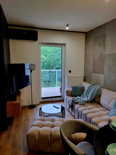 Nowoczesne 2-pokojowe mieszkanie | 44 m2 | Klimatyzacja | Balkon | Garaż | Nowy Brynów | ENG - miniatura 2