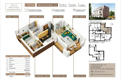 Nowoczesne i jasne mieszkanie w zielonym Rembertowie – ul. Topograficzna 9A (najem okazjonalny)