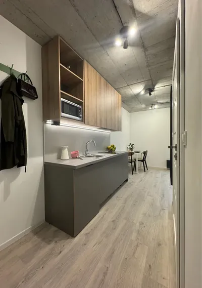 Komfortowe mieszkanie krakow centrum nowy budynek swiatlowod silownia basen sauna bilard parking - miniatura 2